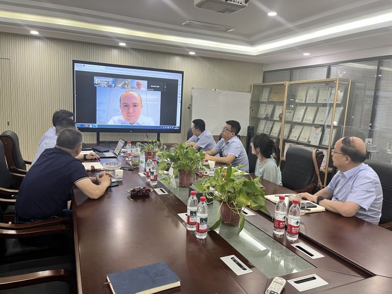 綠色冶煉賦能歐洲：陜西誠達(dá)工業(yè)爐制造有限公司與阿爾巴尼亞客戶舉行線上交流會